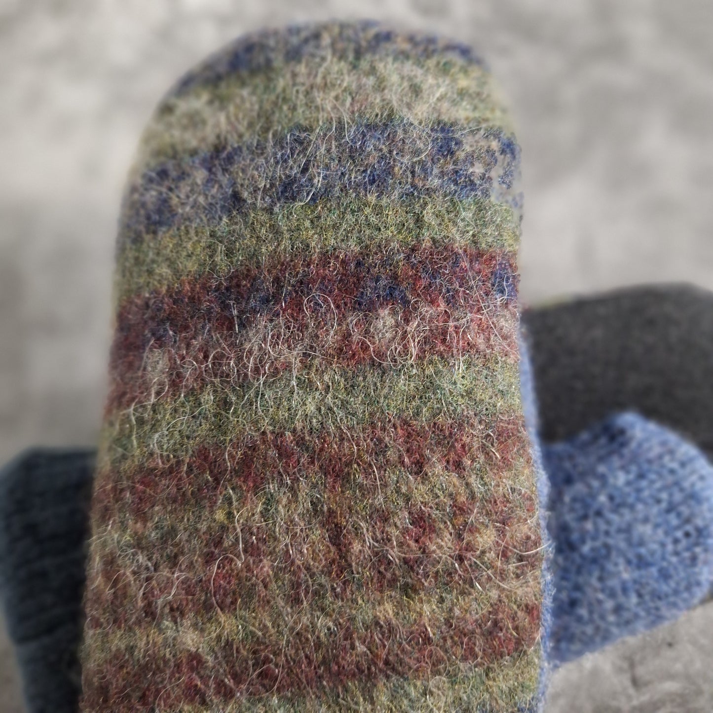 Small- Grandad's Sweater -Pure Wool Mitt